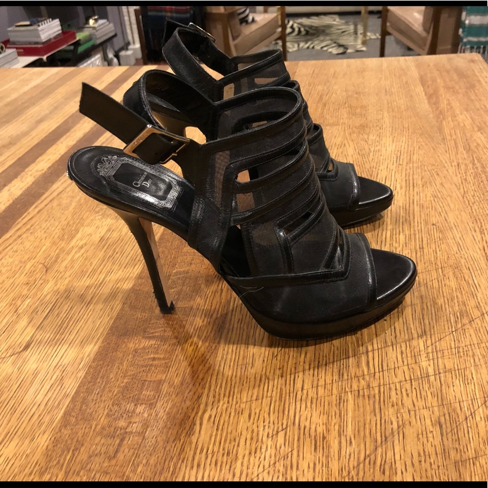 Dior platform heels black / Extreme Rock sandal